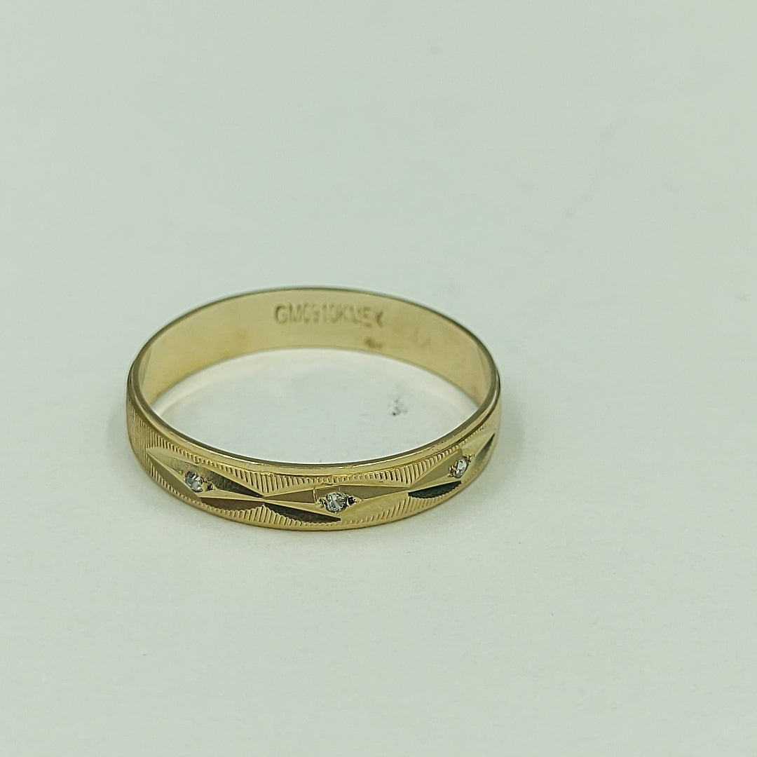 ARGOLLA ORO 10 K 1.6 GRMS (SEMINUEVO)