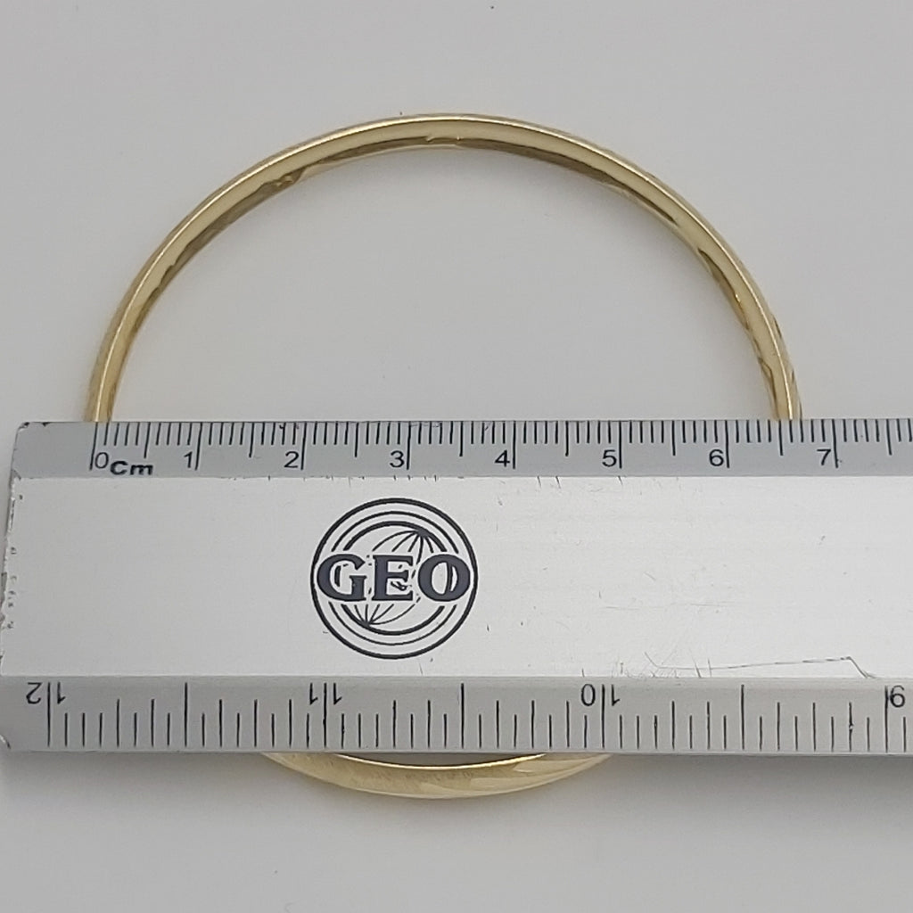 PULSERA RIGIDA ORO 14 K 9.1 GRMS (SEMINUEVO)