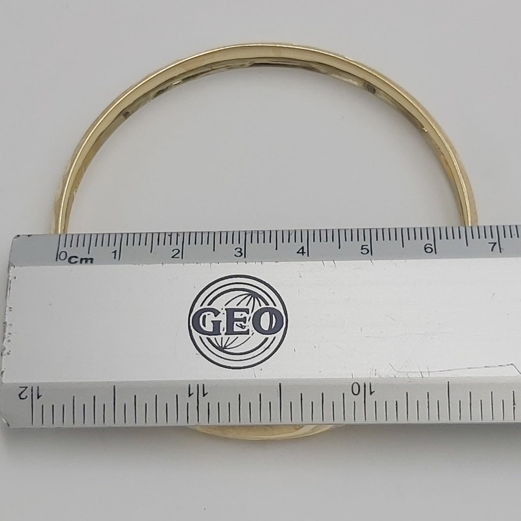PULSERA RIGIDA ORO 14 K 9 GRMS (SEMINUEVO)