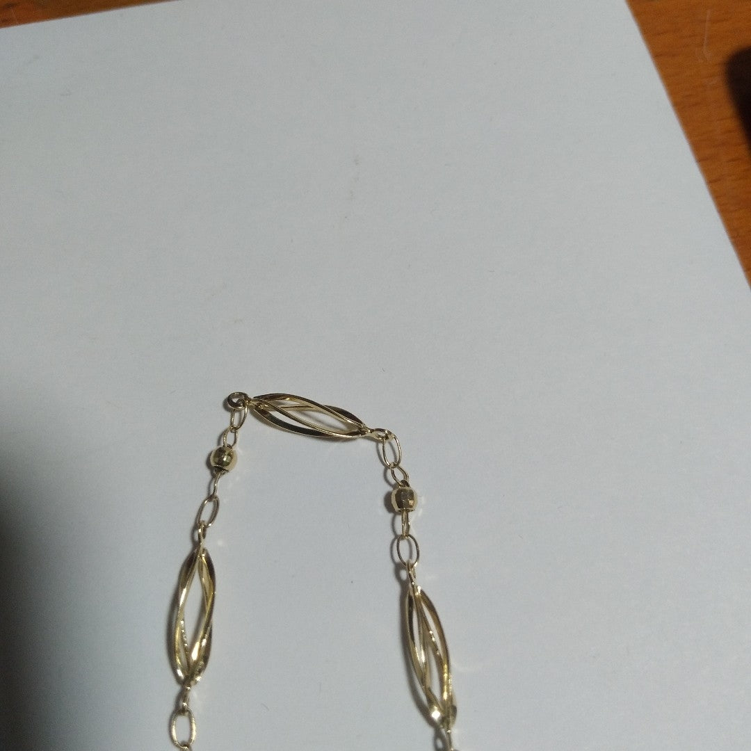 PULSERA ESPECIAL 14K 18 CM 2 GR (NUEVO)