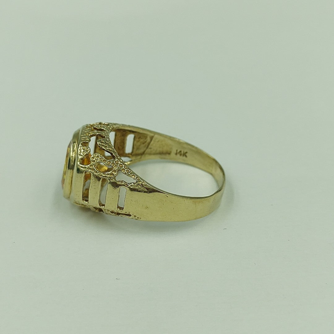 ANILLO ORO 14 K 6,50 GRMS (SEMINUEVO)