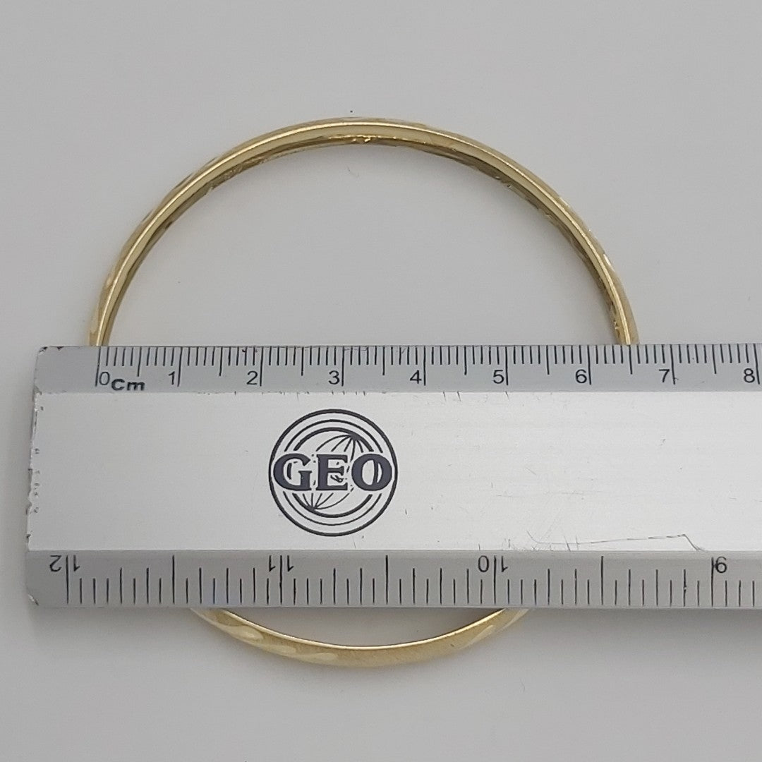 PULSERA RIGIDA ORO 14 K 8.8 GRMS (SEMINUEVO)