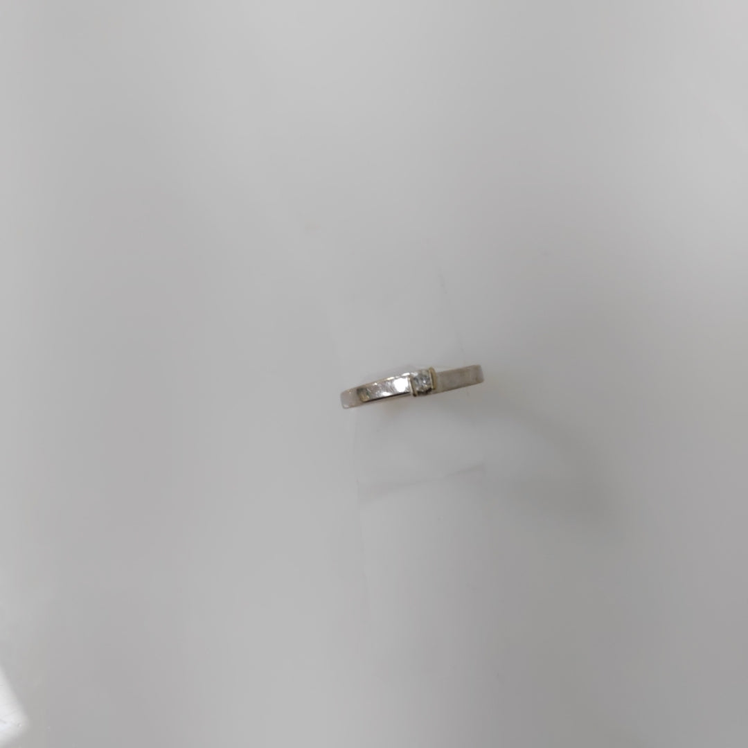 ANILLITO ORO BLANCO 14 K 1,70 GRMS (SEMINUEVO)