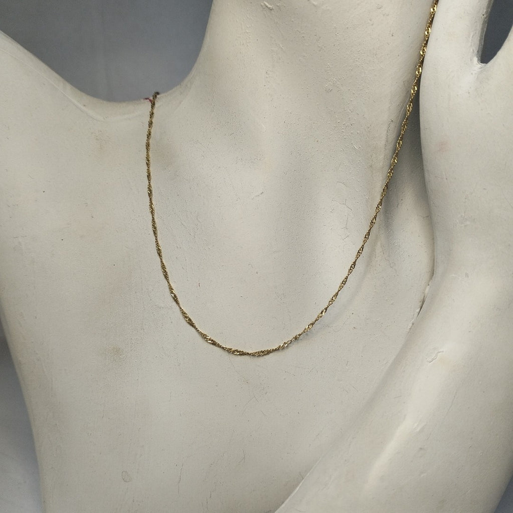 CADENA ORO 10 K 0,90 GRMS (SEMINUEVO)