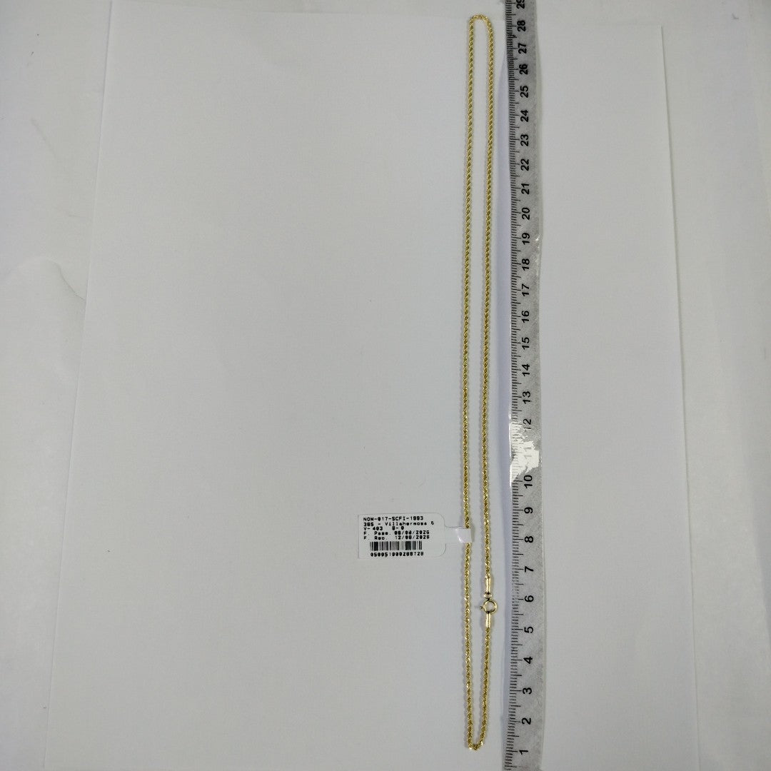 CADENAS TORSAL ORO 14K 1.7 (NUEVO)