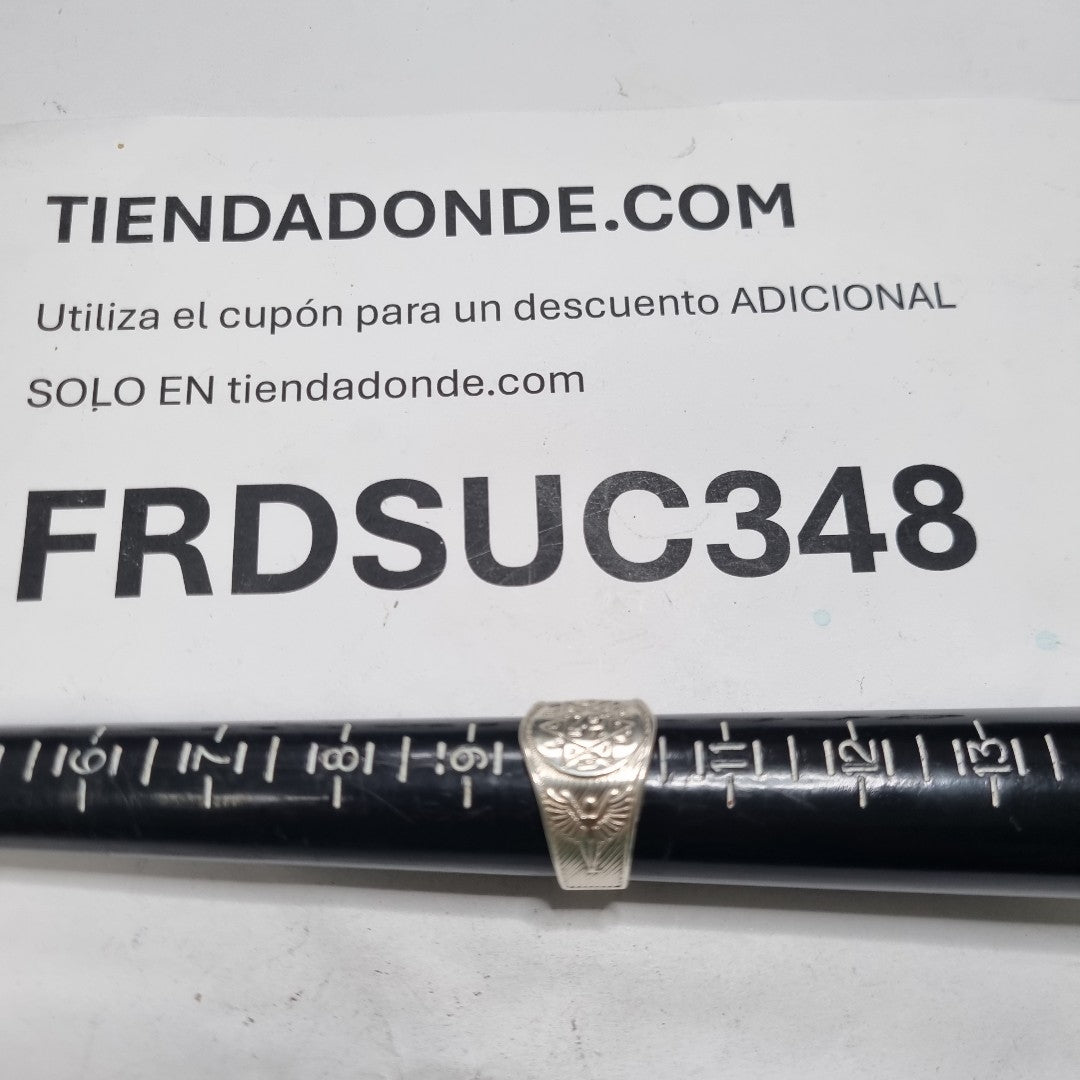 ANILLO PLATA 5.4 GRMS (SEMINUEVO)