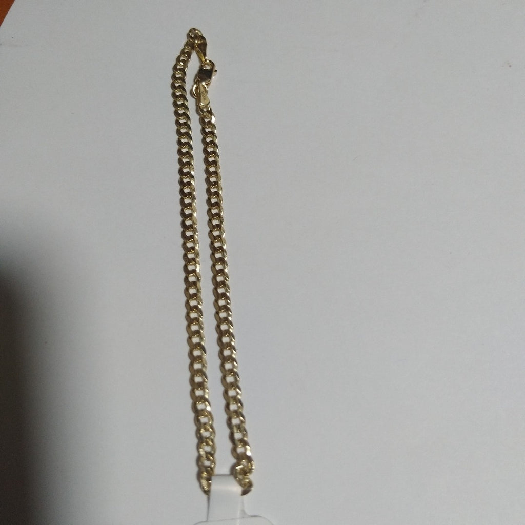 PULSERA BARBADA 14K 21 CM 3.7 GR (NUEVO)
