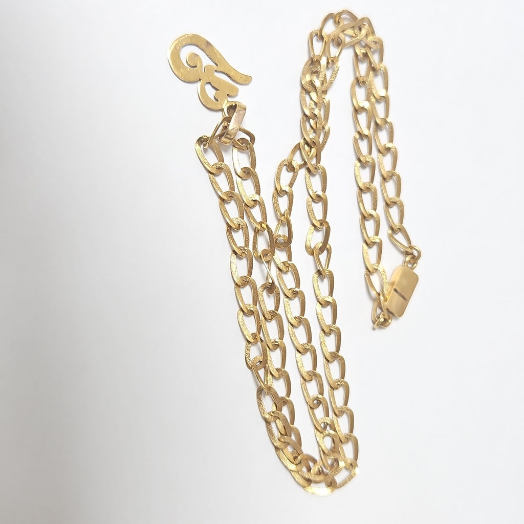 CADENA, DIJE ORO 10 K 9.9 GRMS (SEMINUEVO)