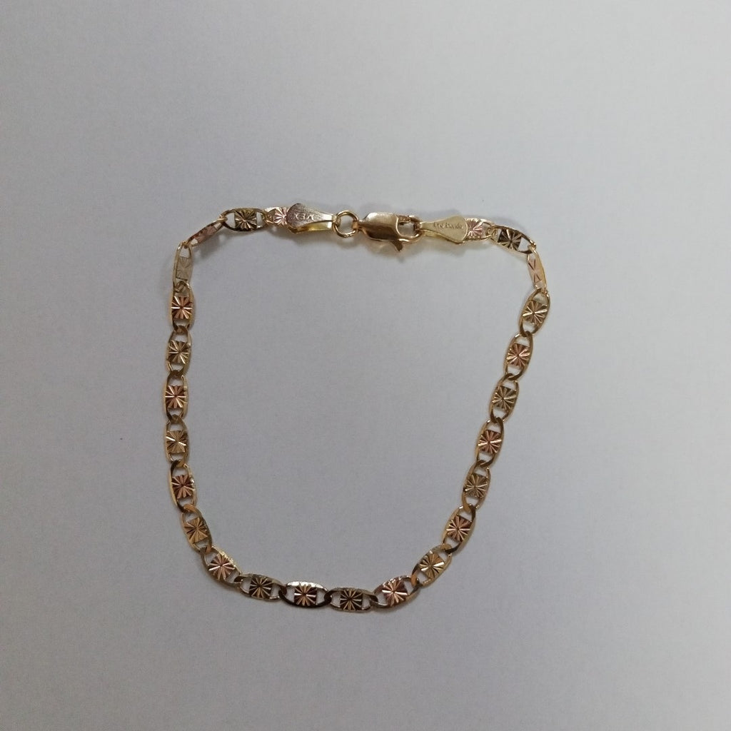 PULSERA GUCHI 14K 18 CM 2.9 GR (NUEVO)