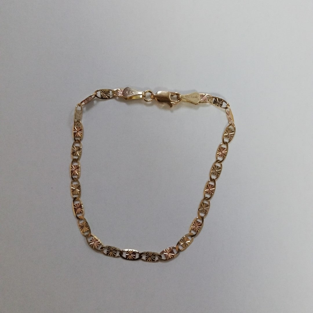 PULSERA GUCHI 14K 18 CM 2.9 GR (NUEVO)
