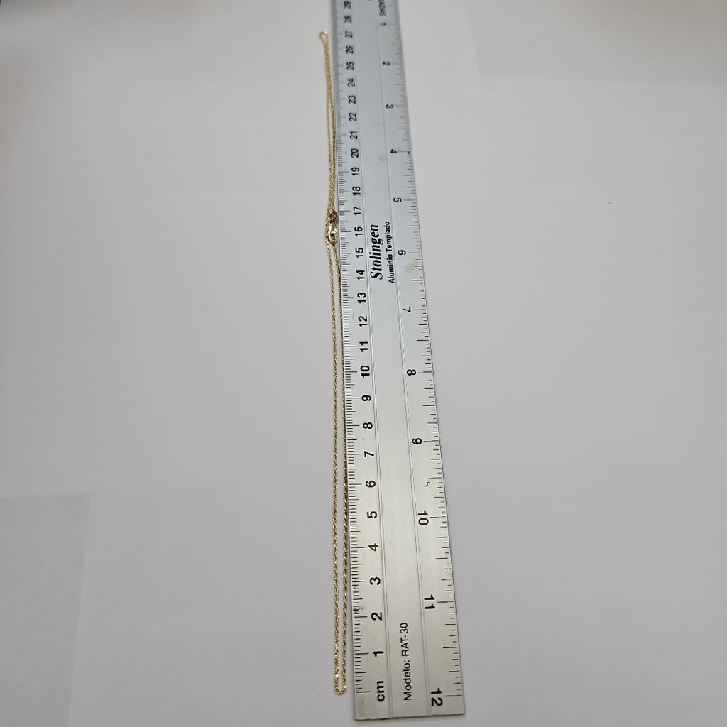 CADENA TORZAL 14K 55 CM 2.9 GR (NUEVO)