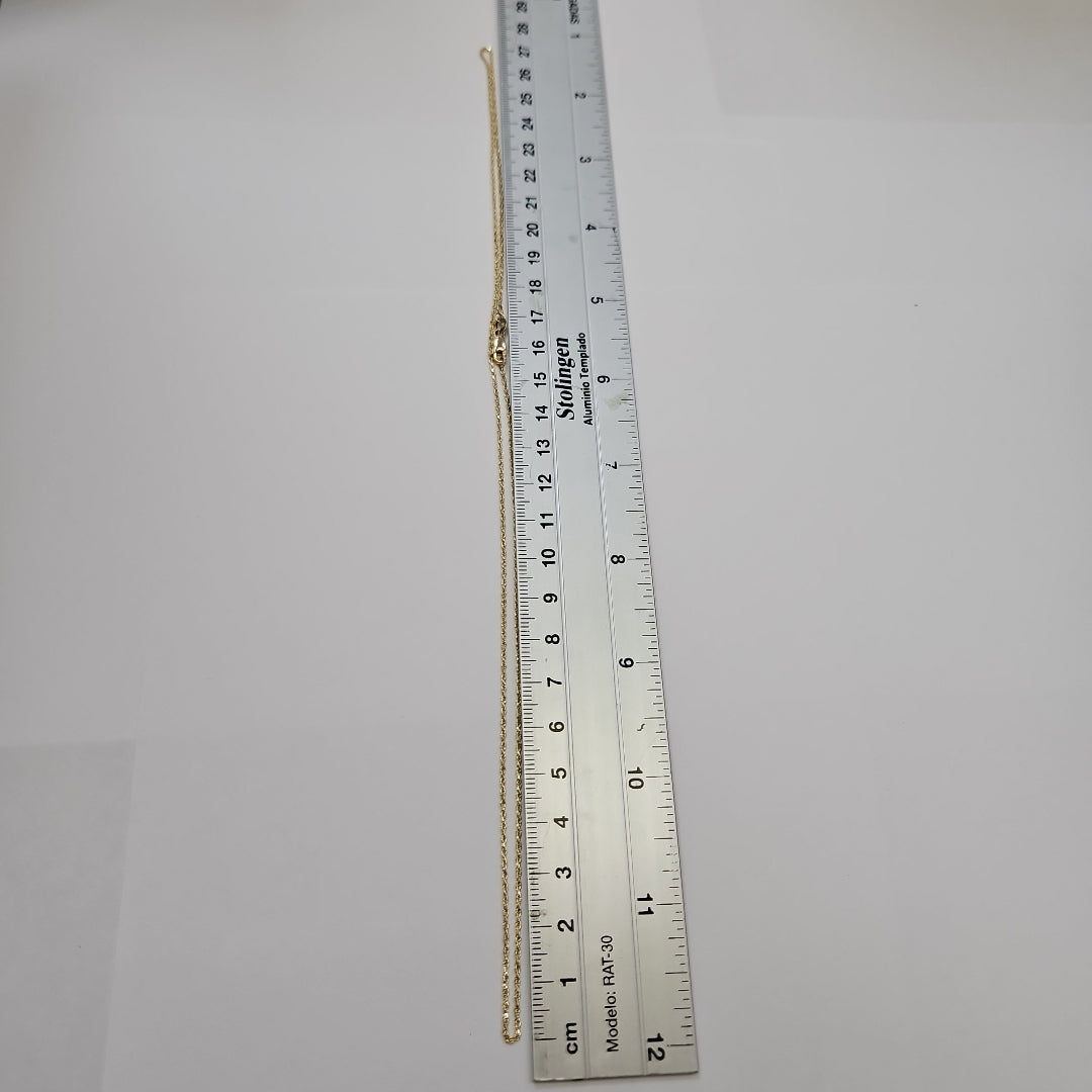 CADENA TORZAL 14K 55 CM 2.9 GR (NUEVO)