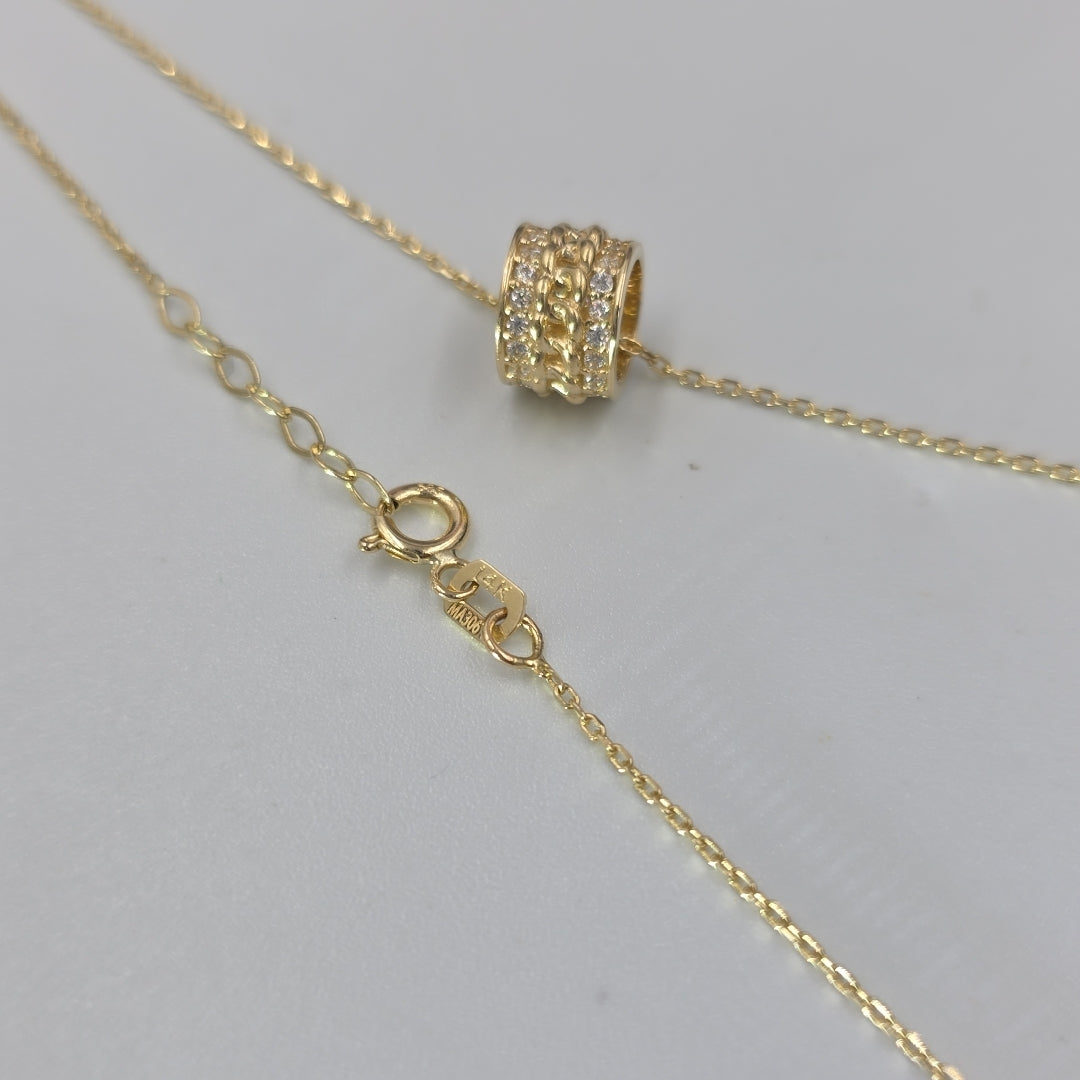 GARGANTILLAS ORO 14K 2.8 (NUEVO)