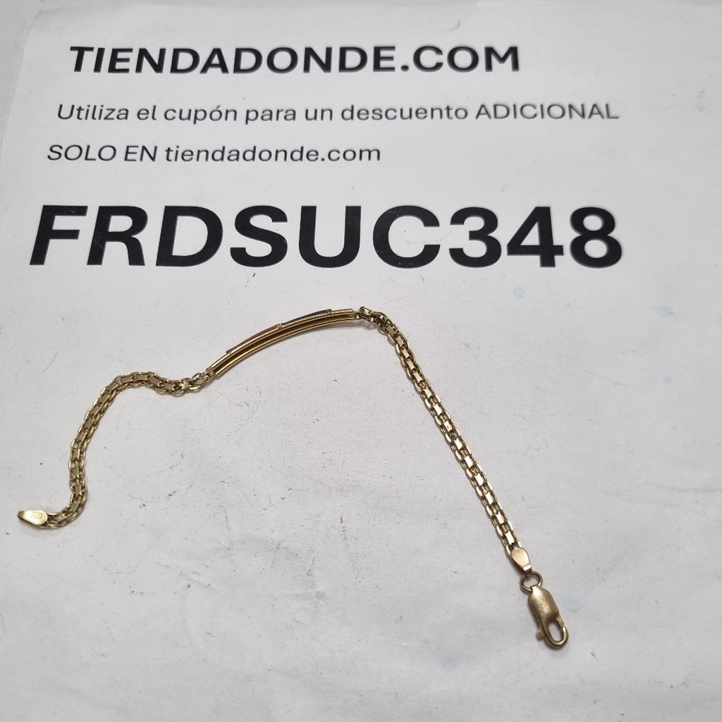 ESCLAVA ORO 14 K 4.4 GRMS (SEMINUEVO)