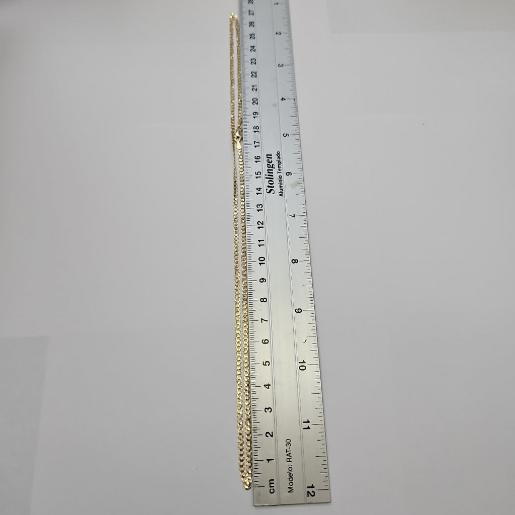 CADENA BARBADA 14K 55 CM 5.1 GR (NUEVO)
