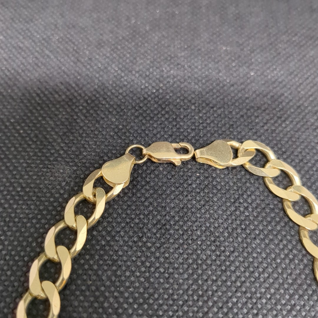 PULSERA BARBADA 14K 21 CM 20 GR (NUEVO)