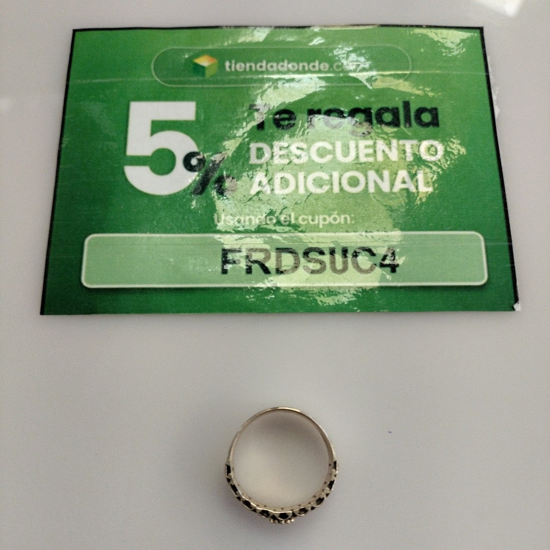 ANILLO ORO 14 K 5.1 GRMS (SEMINUEVO)