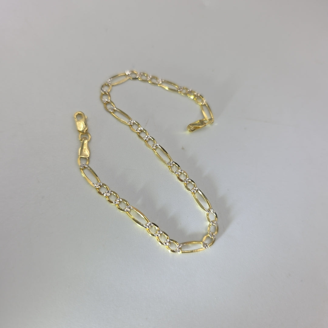 PULSERAS DAMA CARTIER 3 1 DIAMANTADA ORO 14K 2.6 (NUEVO)