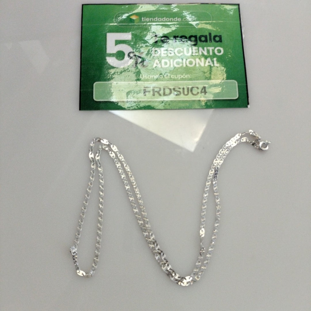 CADENA GUCHI PLATA .925 60 CM 4.32 GR (NUEVO)
