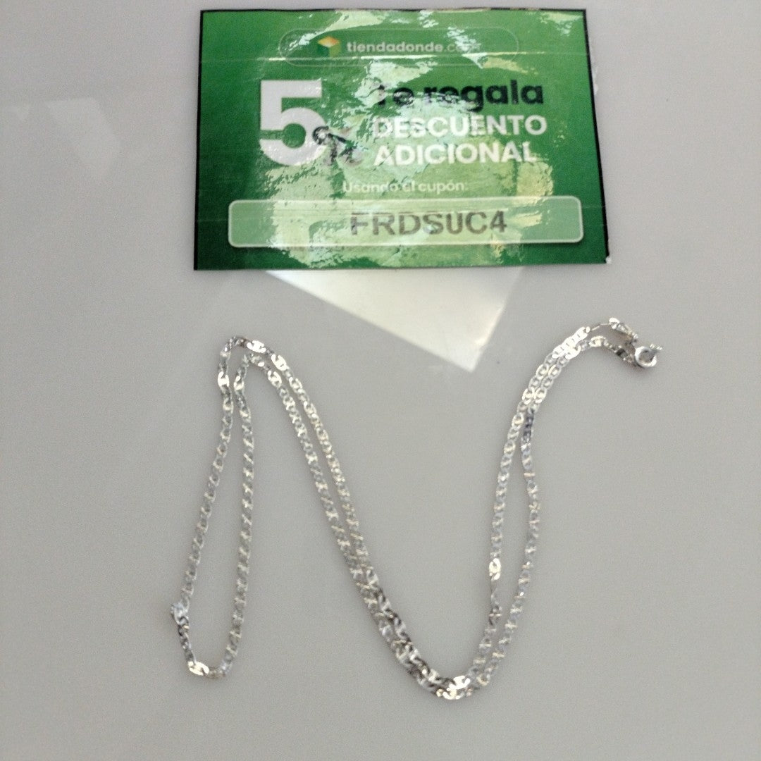 CADENA GUCHI PLATA .925 60 CM 4.32 GR (NUEVO)