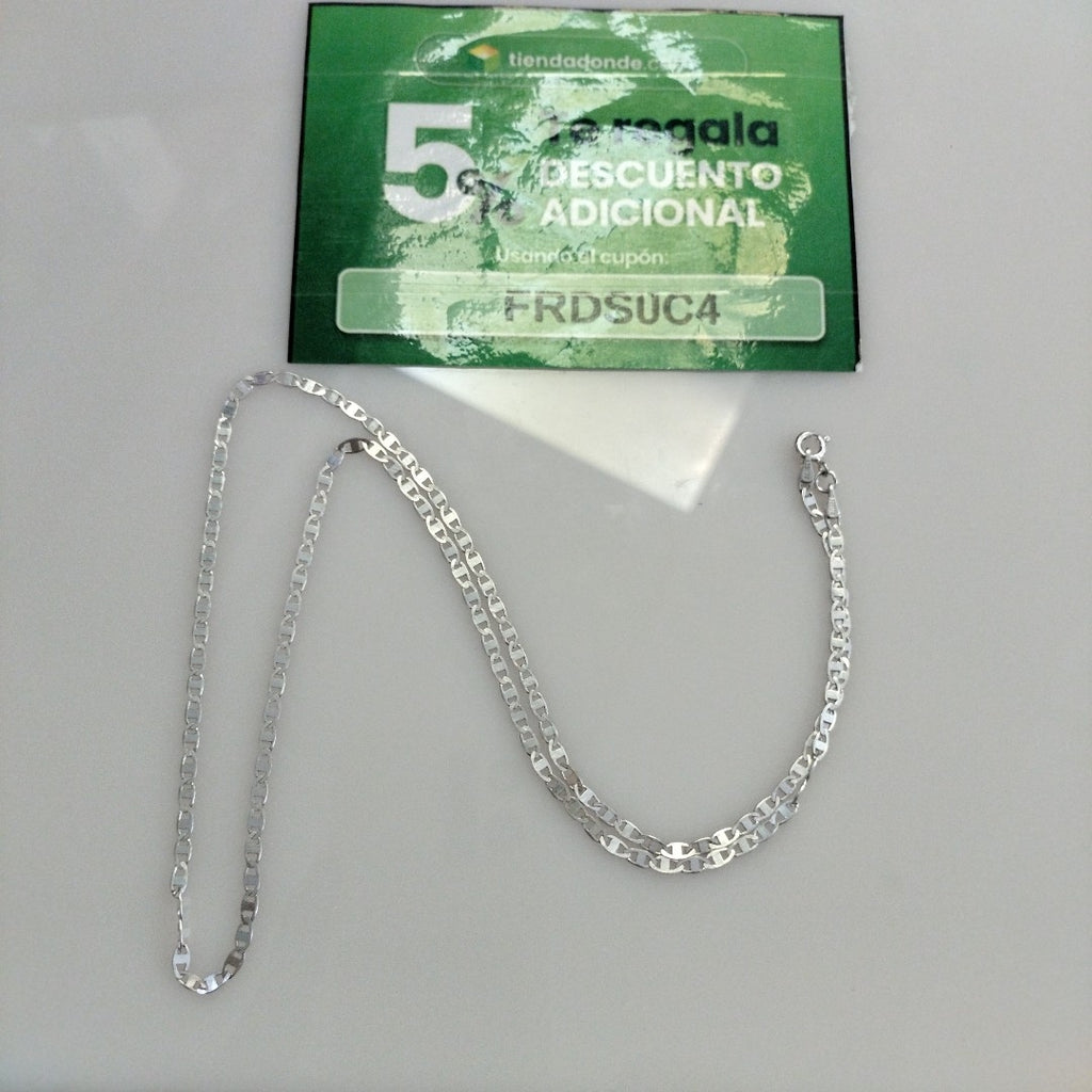 CADENA GUCHI PLATA .925 60 CM 5.42 GR (NUEVO)