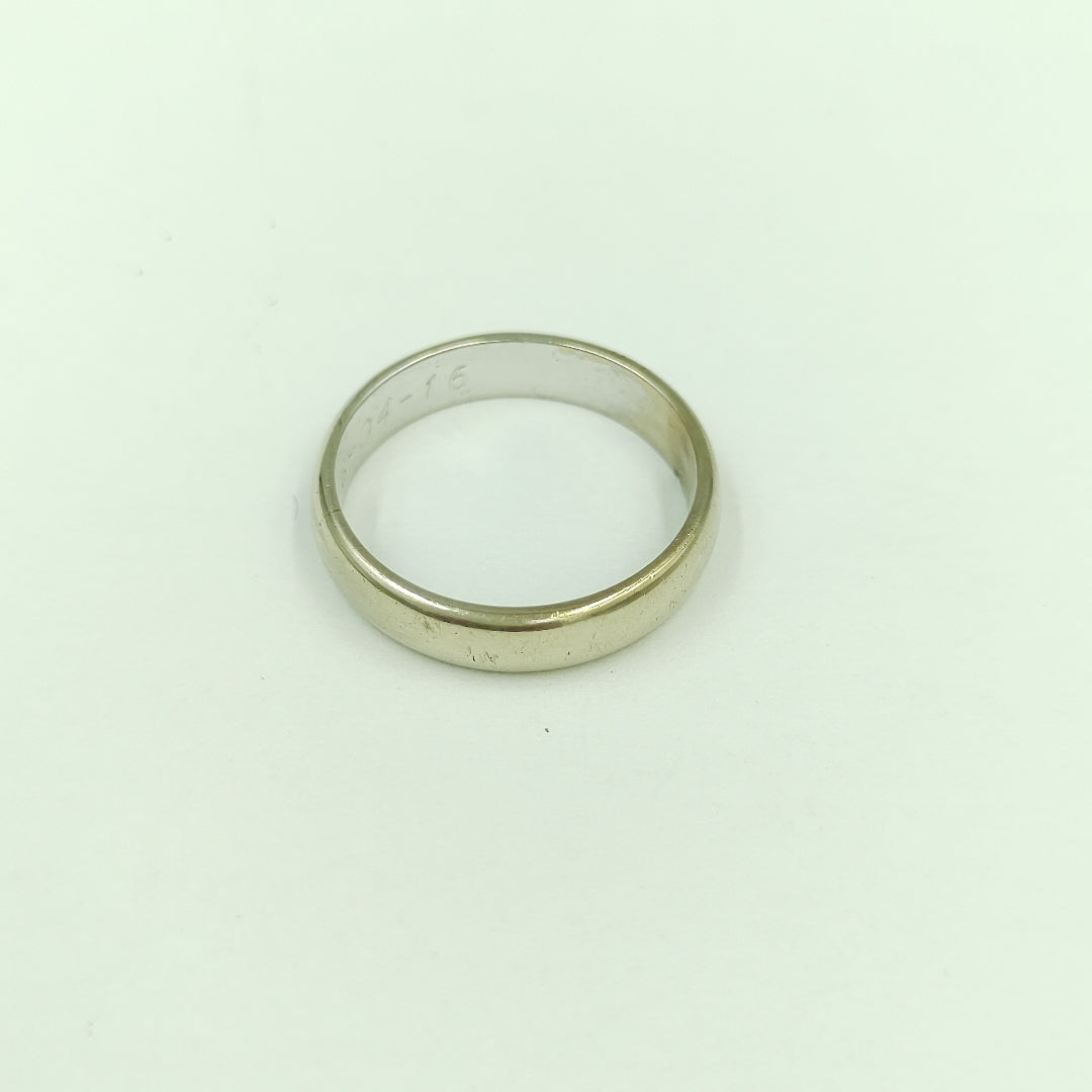 ARGOLLA ORO, ORO BLANCO 8 K 6.4 GRMS (SEMINUEVO)