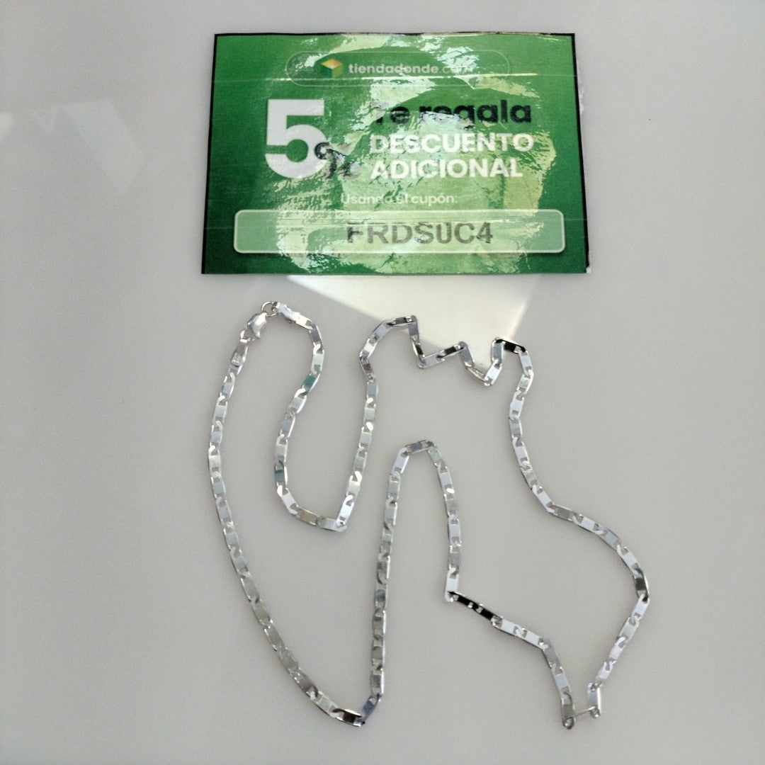 CADENA GUCHI PLATA .925 60 CM 10.93 GR (NUEVO)
