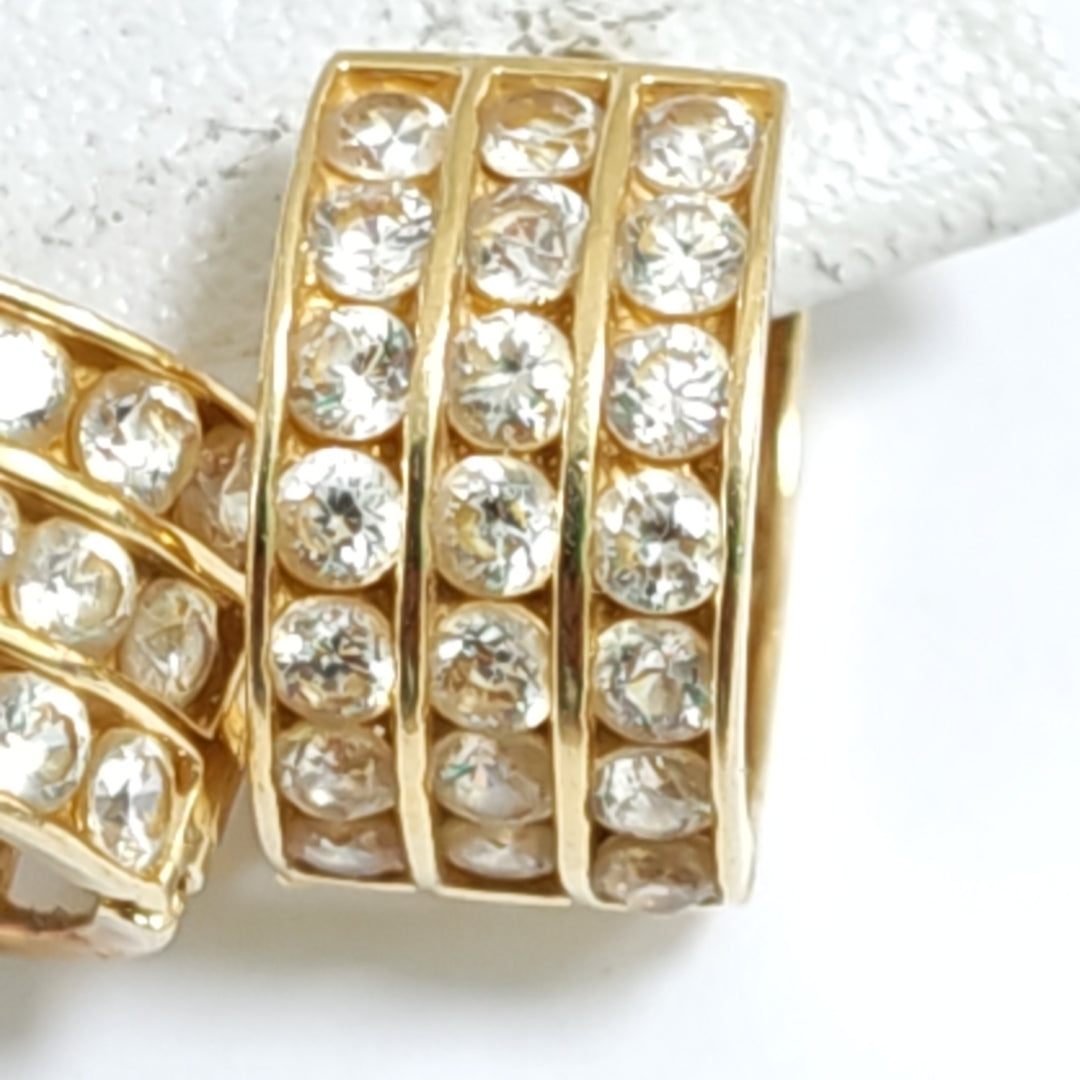 BROQUELES PAR ORO 14 K 3,10 GRMS (SEMINUEVO)
