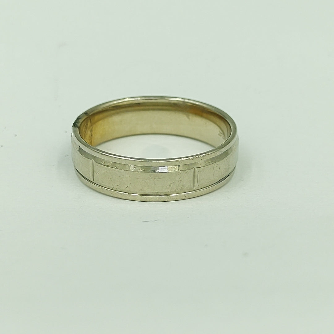 ARGOLLA ORO, ORO BLANCO 10 K 6 GRMS (SEMINUEVO)