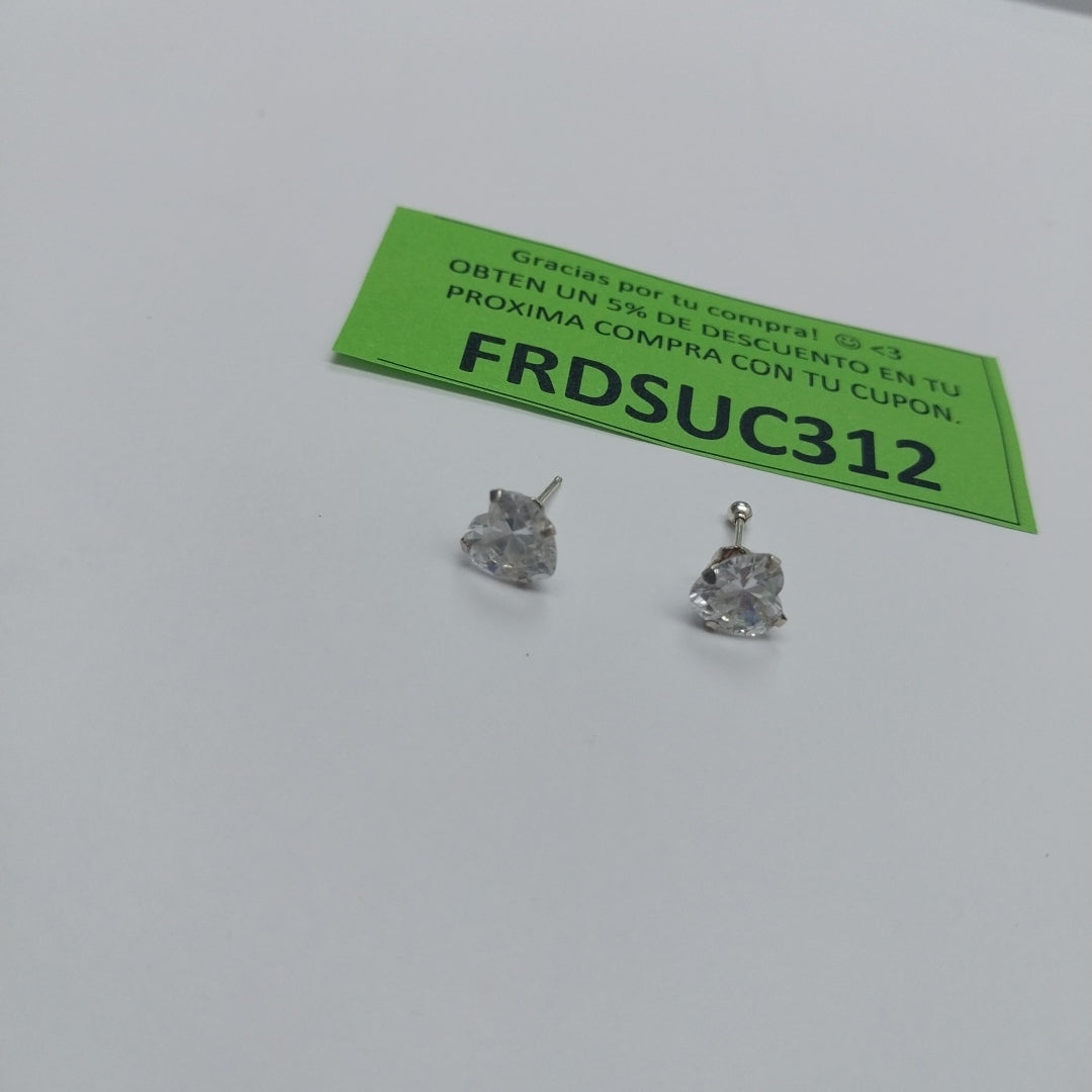 BROQUELES PAR PLATA 1.6 GRMS (SEMINUEVO)