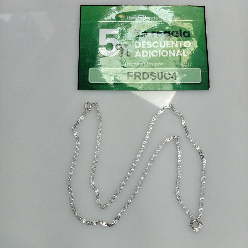 CADENA GUCHI PLATA .925 55 CM 3.92 GR (NUEVO)