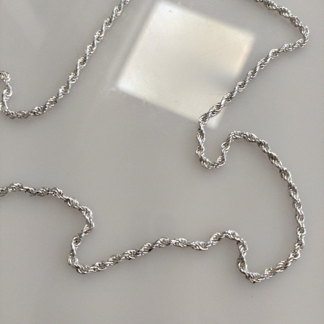 CADENA TORZAL PLATA .925 60 CM 10.42 GR (NUEVO)