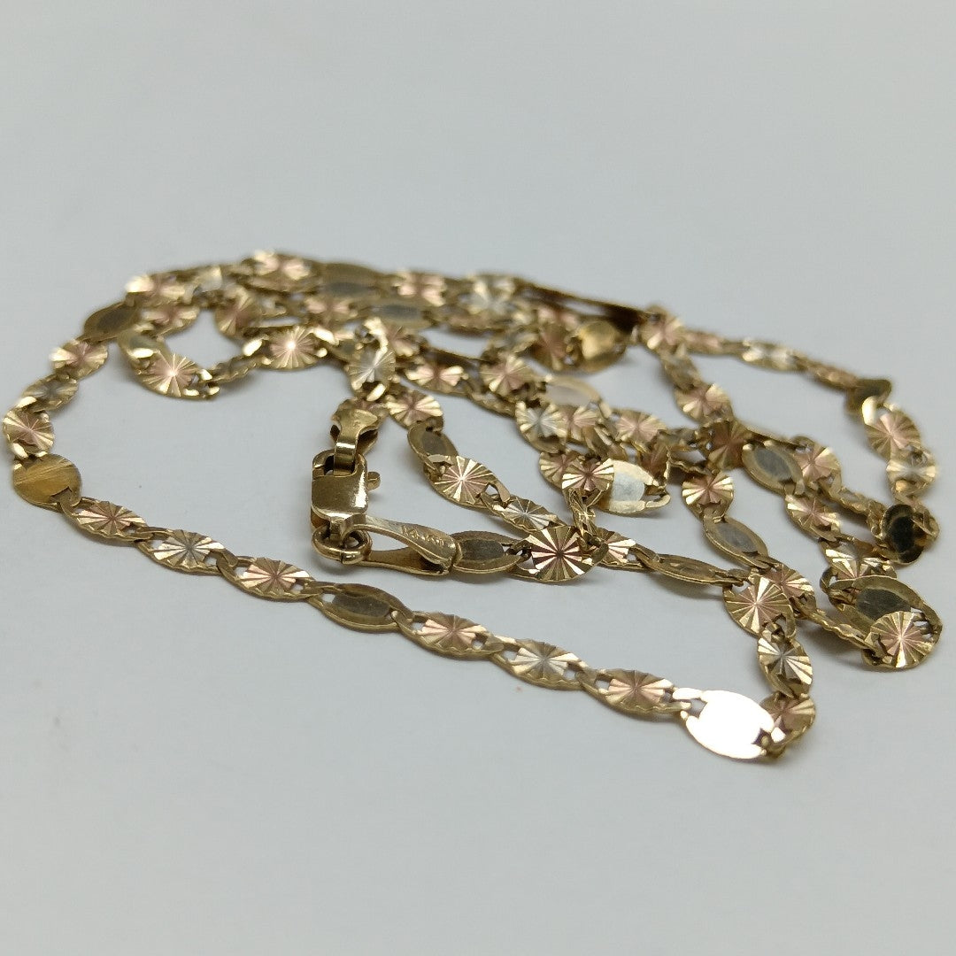 CADENA ORO 14 K 5.4 GRMS (SEMINUEVO)