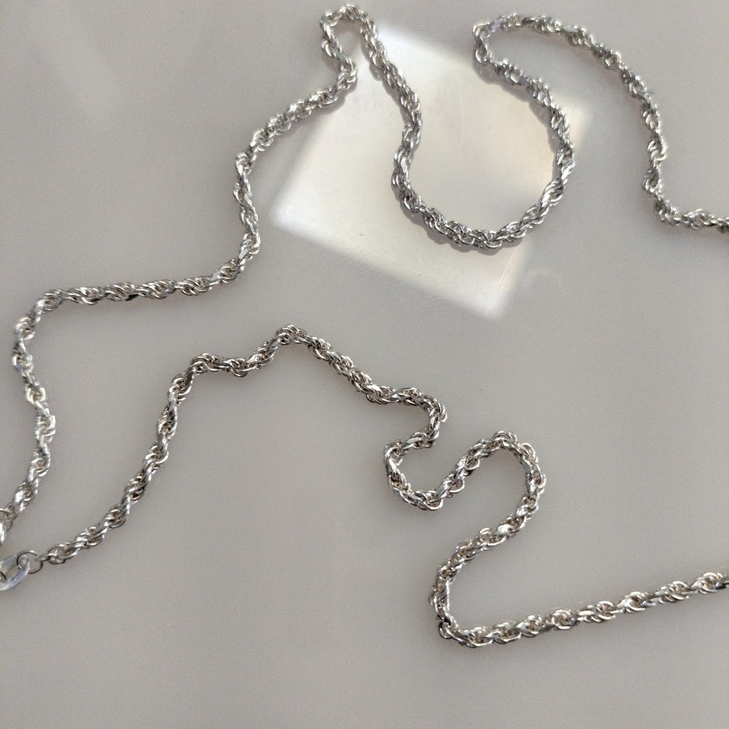 CADENA TORZAL PLATA .925 50 CM 8.52 GR (NUEVO)