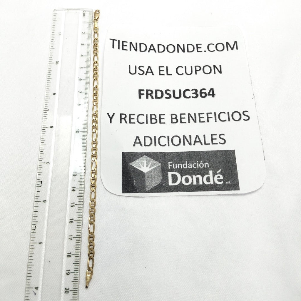 PULSERA ORO 14 K 5.1 GRMS (SEMINUEVO)