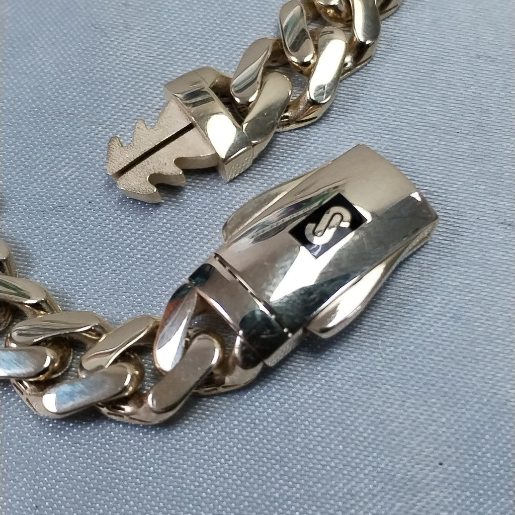PULSERA MONACO ORO 14K 9.9 (NUEVO)