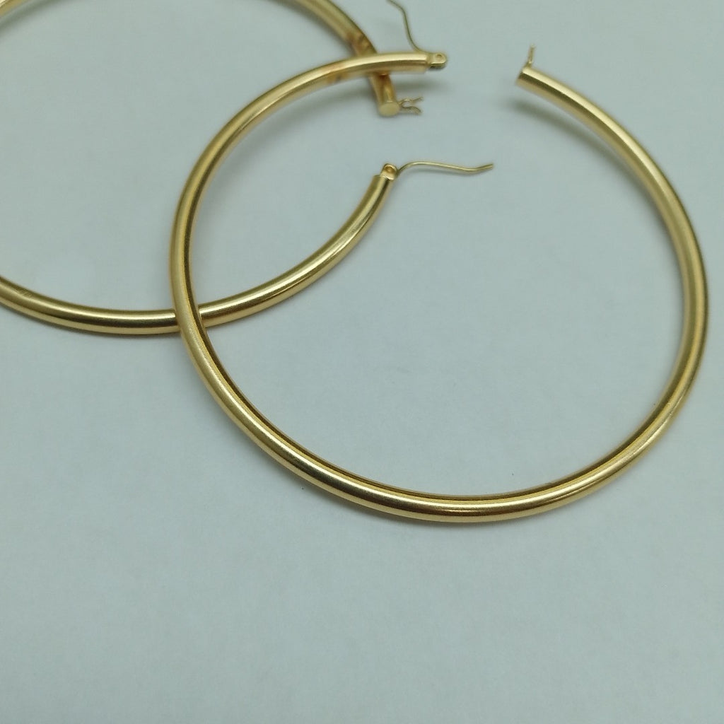 ARRACADAS PAR ORO 14 K 6.5 GRMS (SEMINUEVO)