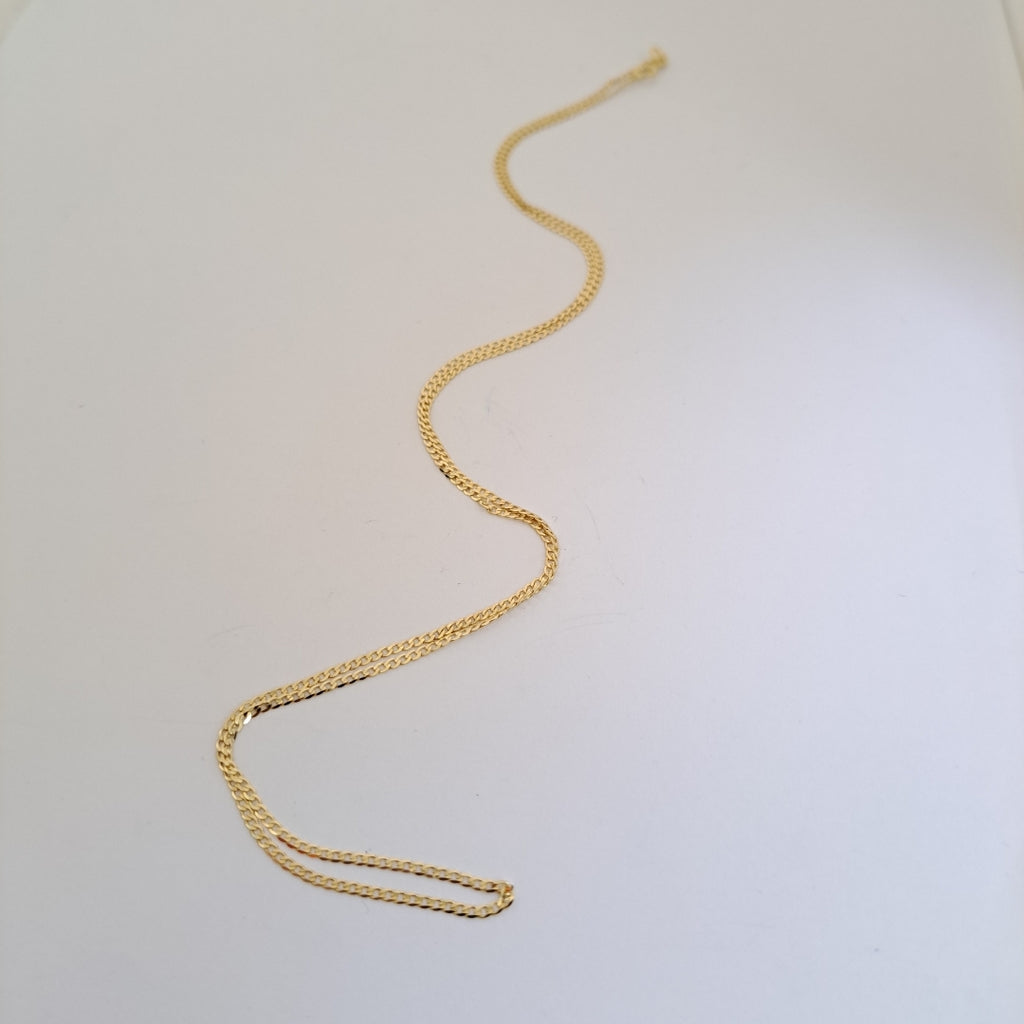 CADENAS BARBADA AMARILLA ORO 14K 2.2 (NUEVO)