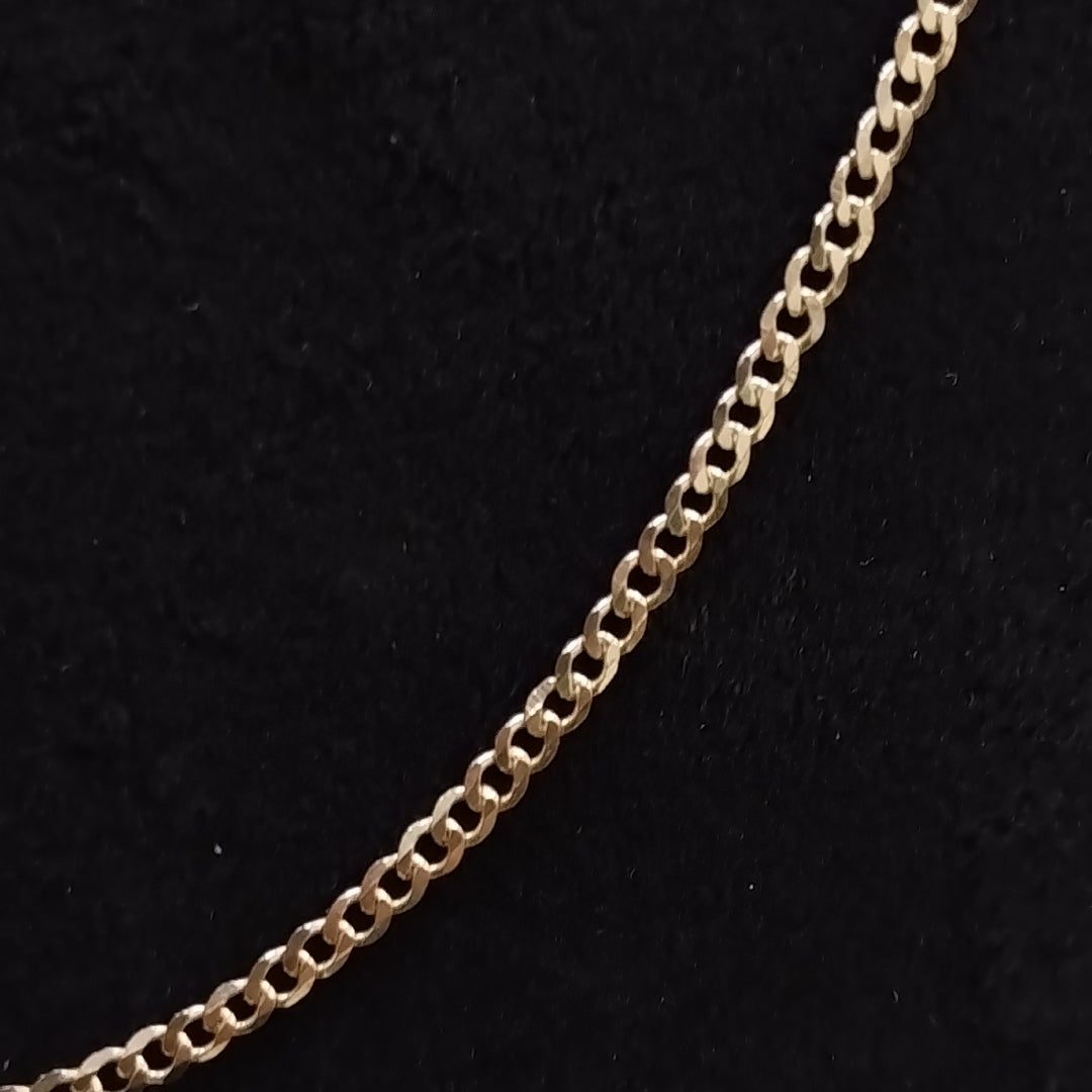 CADENA BARBADA 14K 60 CM 5.9 GR (NUEVO)