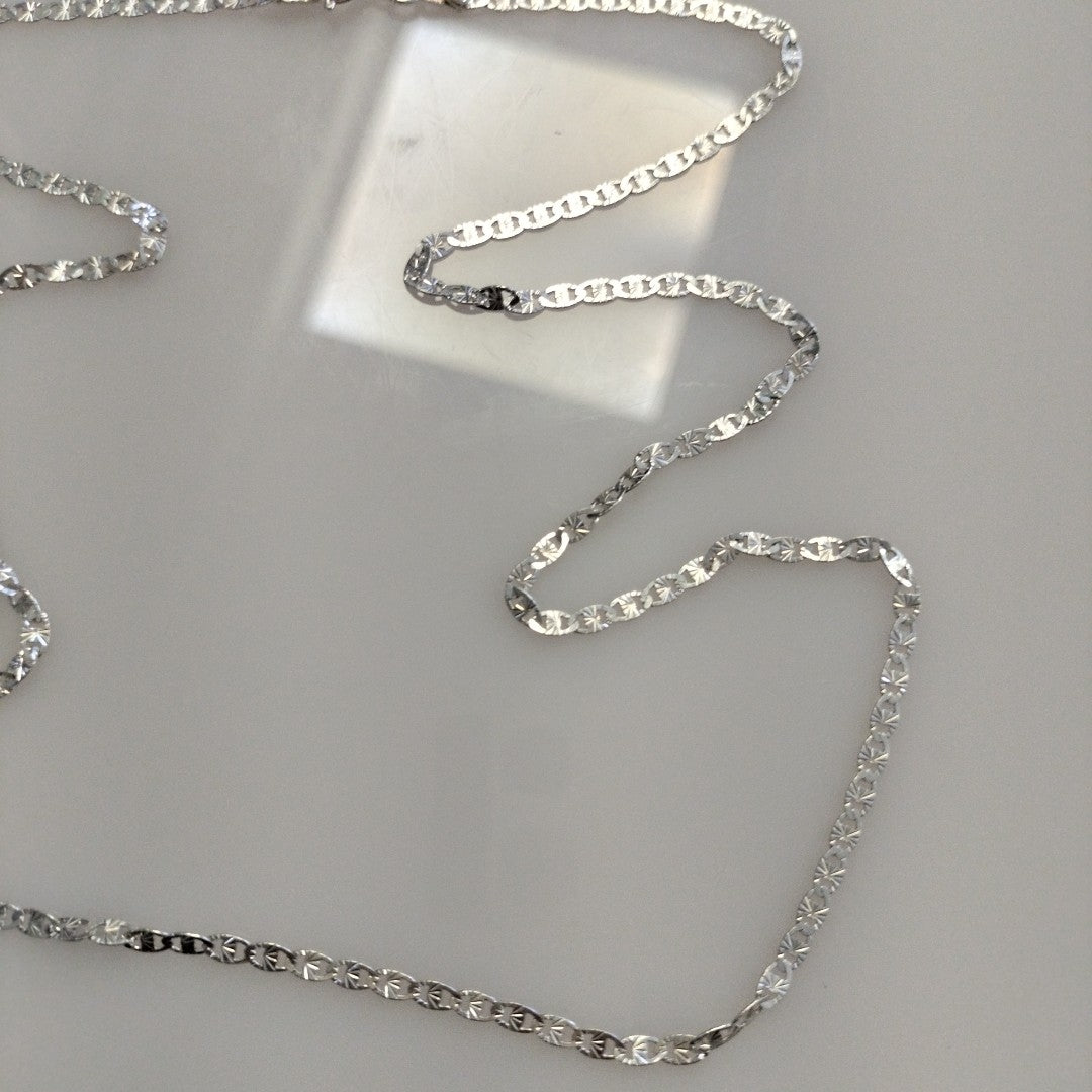 CADENA GUCHI PLATA .925 60 CM 4.12 GR (NUEVO)