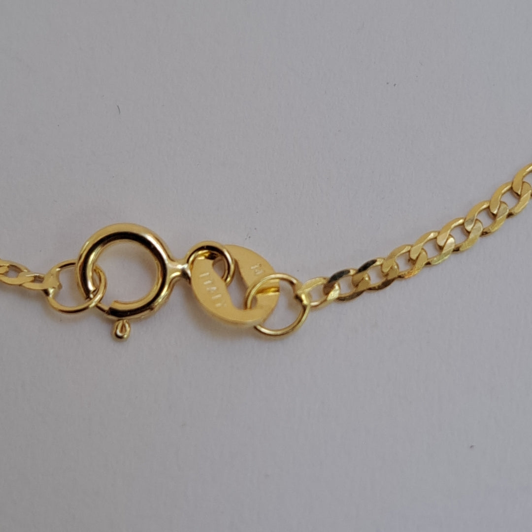 CADENAS BARBADA AMARILLA ORO 14K 2.2 (NUEVO)