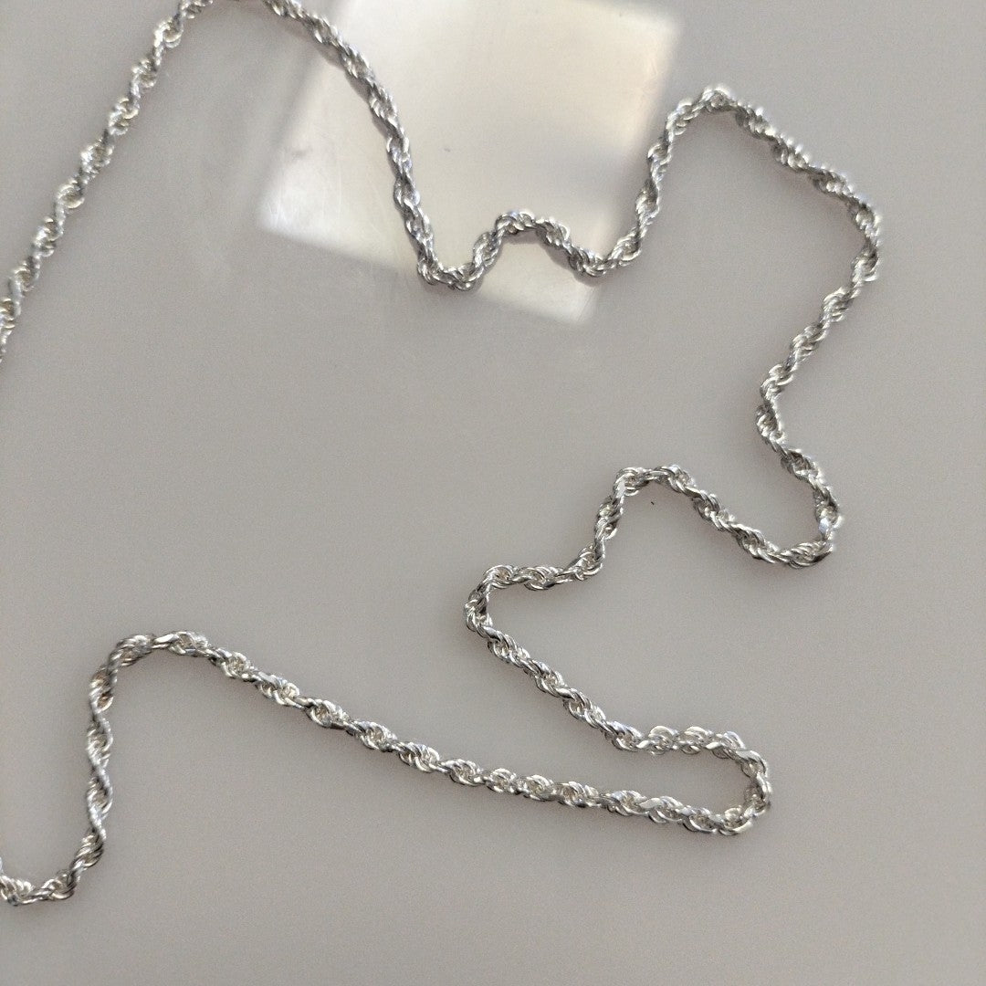 CADENA TORZAL PLATA .925 60 CM 10.32 GR (NUEVO)