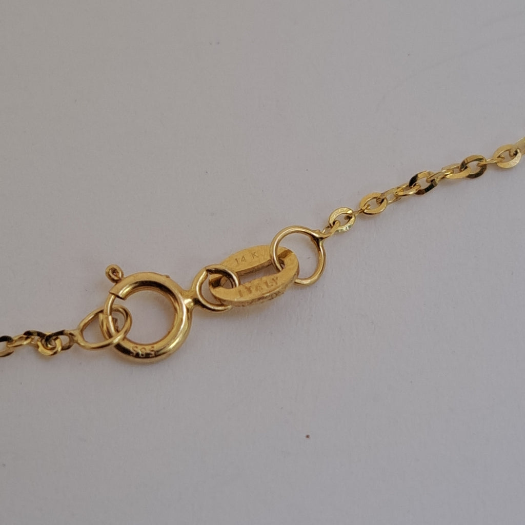 CADENAS ESPECIAL ORO 14K 1.4 (NUEVO)