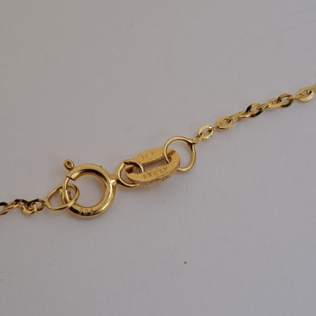 CADENAS ESPECIAL ORO 14K 1.4 (NUEVO)