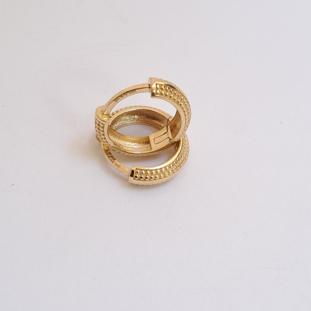 HUGGIES ORO 14K 1.9 (NUEVO)