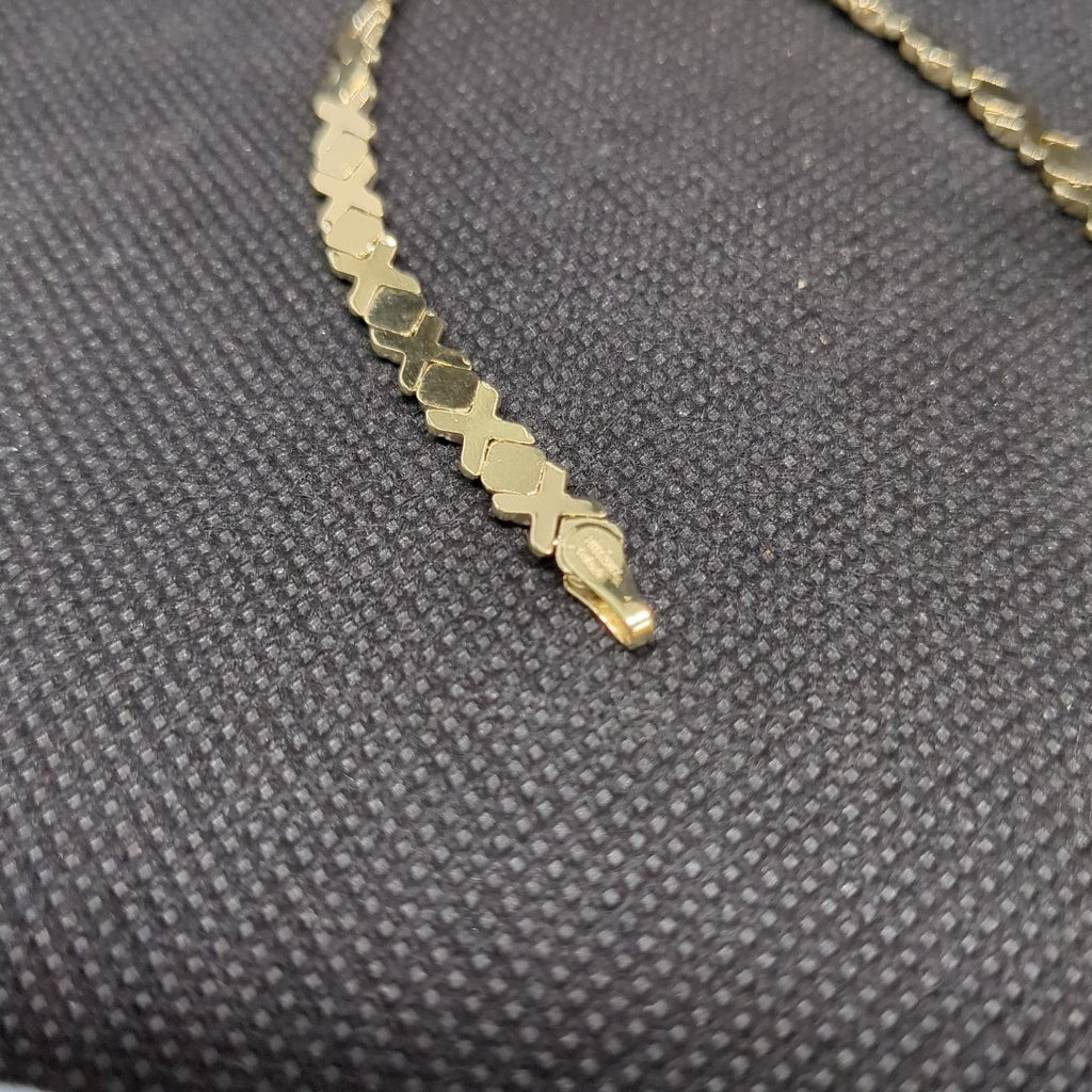 PULSERA ESP XOXO 14K 18 CM 6.1 GR (NUEVO)