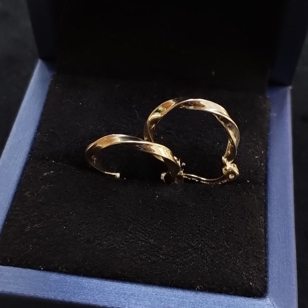 ARETES ARRACADAS TORZAL 14K 1.1 GR (NUEVO)