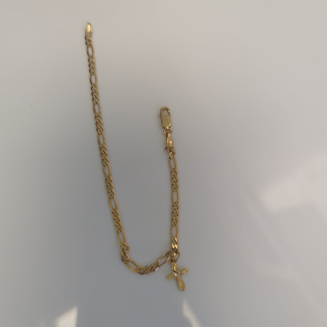 PULSERA ORO 14 K 3.3 GRMS (SEMINUEVO)