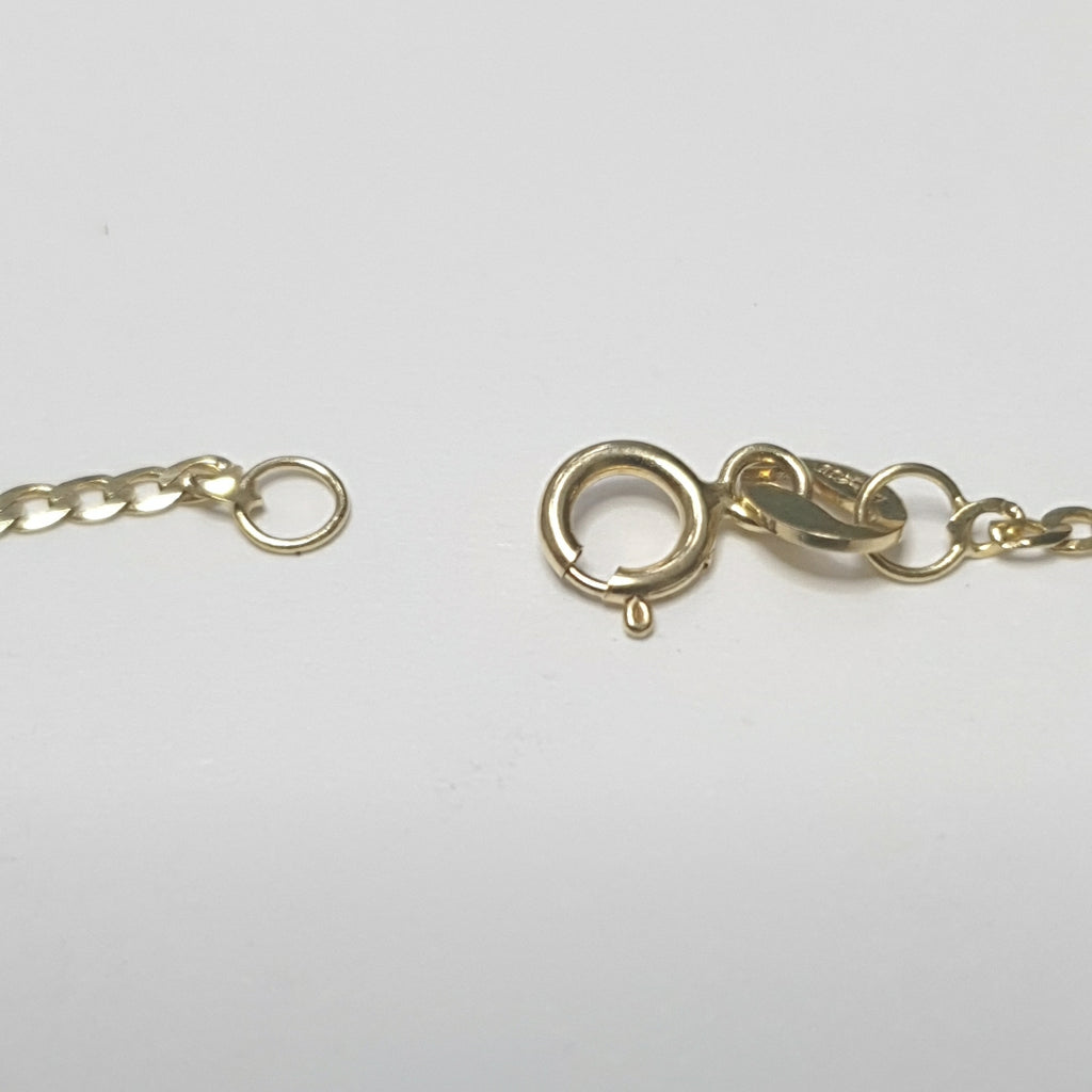 CADENAS BARBADA AMARILLA ORO 14K 2.1 (NUEVO)