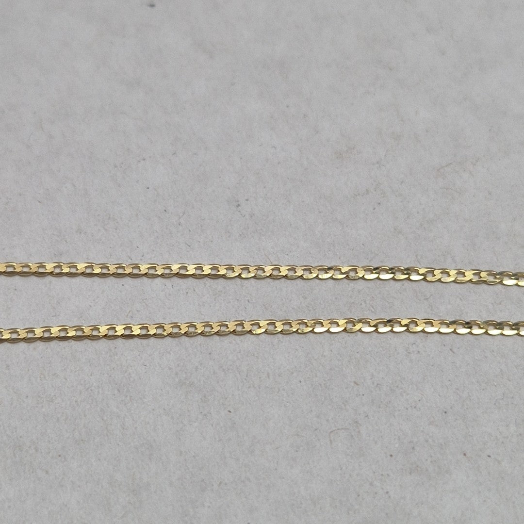 CADENAS BARBADA AMARILLA ORO 14K 1.9 (NUEVO)